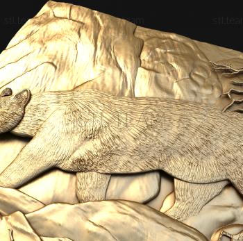 3D модель Лесная кошка (STL)